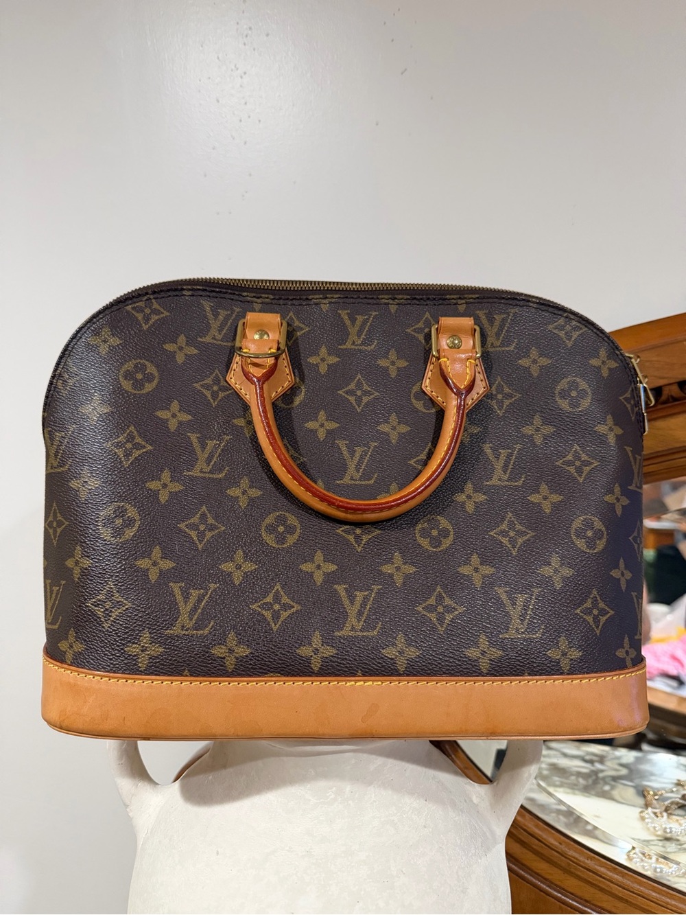 Louis Vuitton Brown Monogram Alma